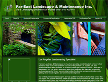 Tablet Screenshot of fareastlandscape.com